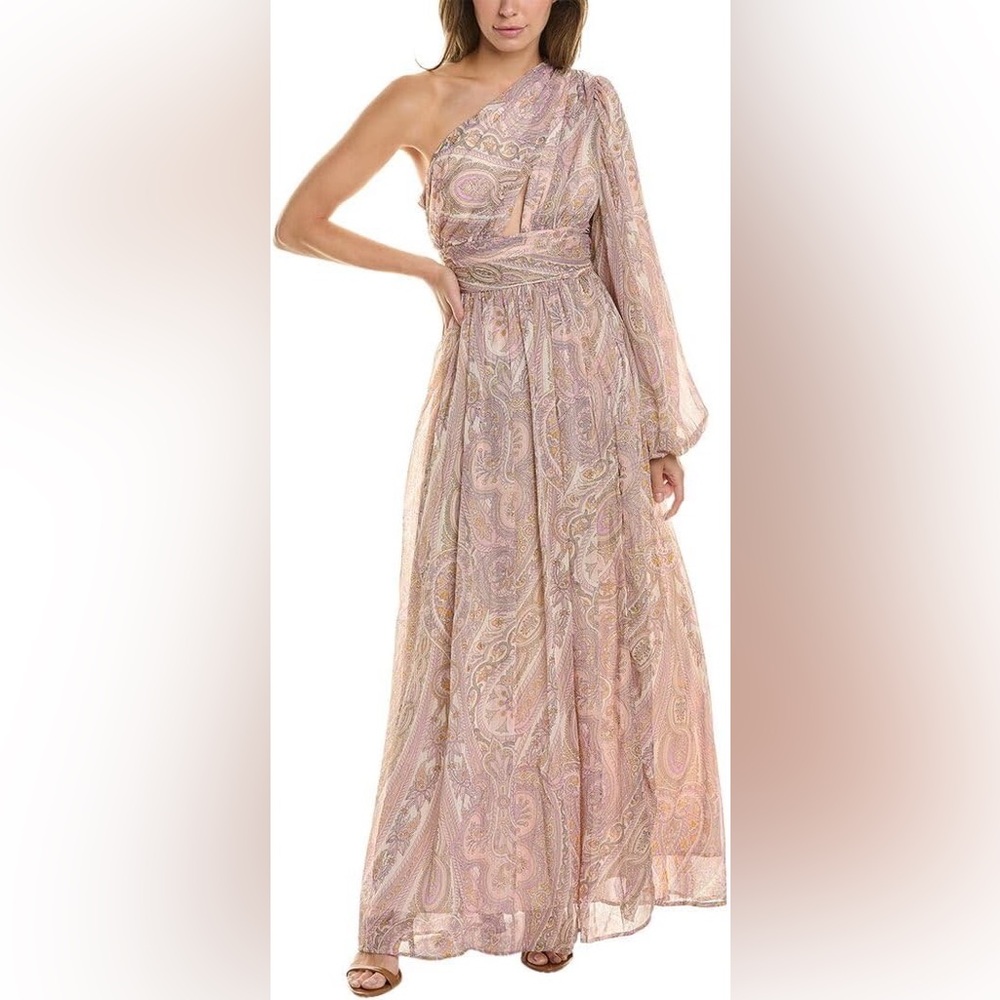 Line & Dot long dress